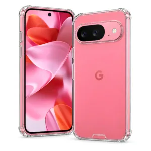 DeeToo Premium Crystal Clear Bumper Case for Google Pixel 9
