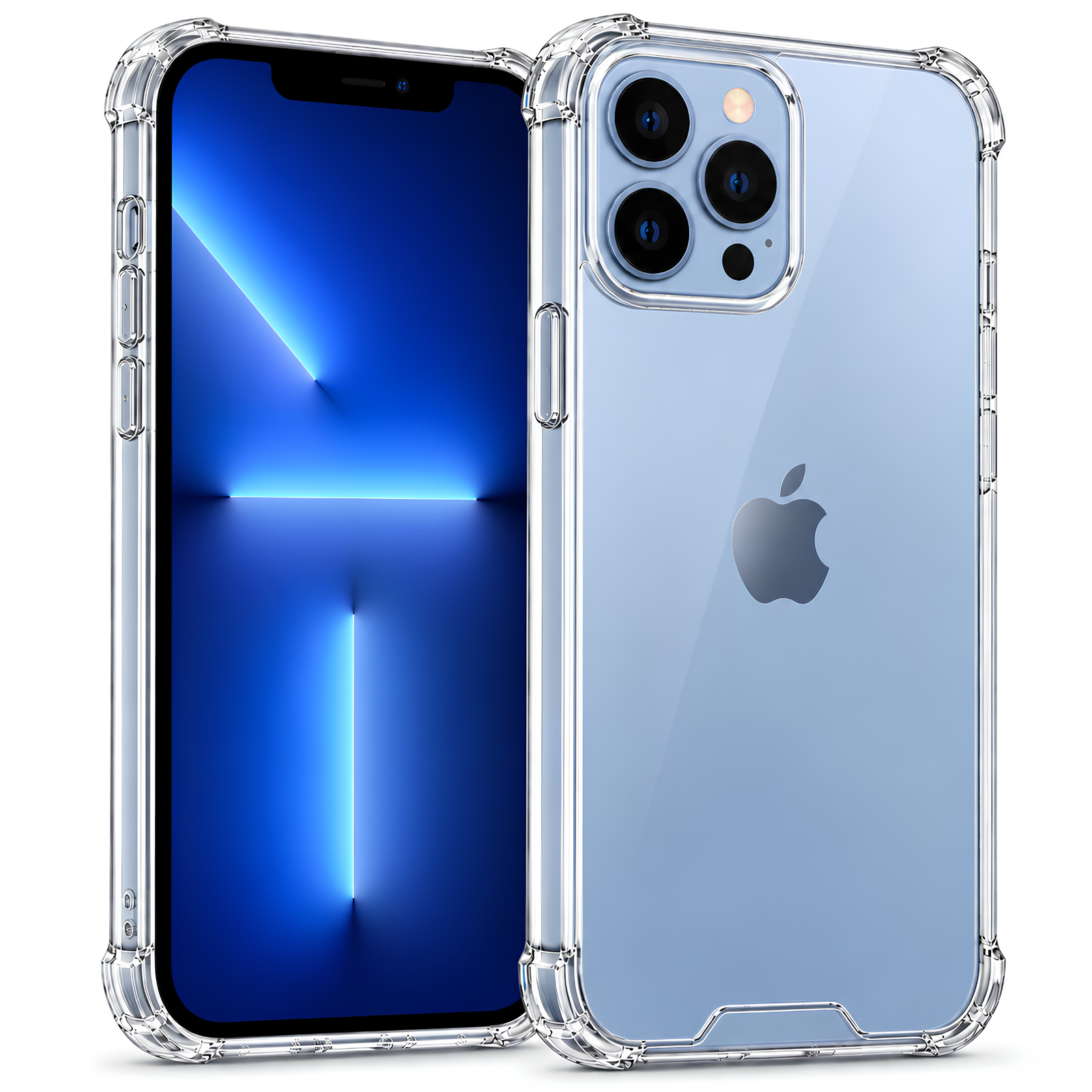 DeeToo Crystal Clear Bumper Case for iPhone 13 Pro